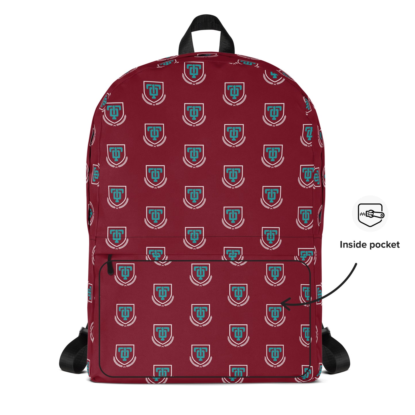 Burgundy Talented10th Streetwear Backpack