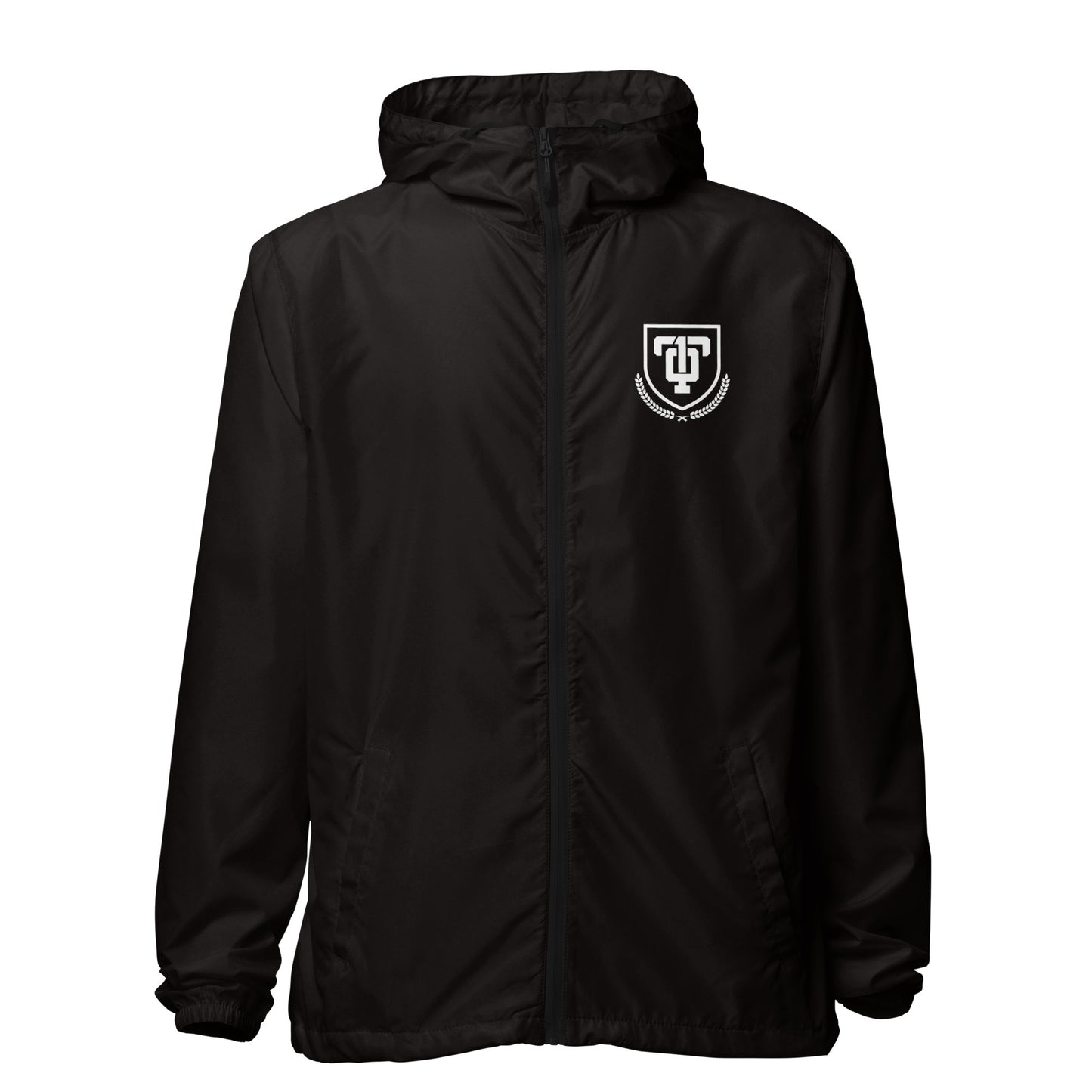 Minimalist Unisex lightweight zip up windbreaker