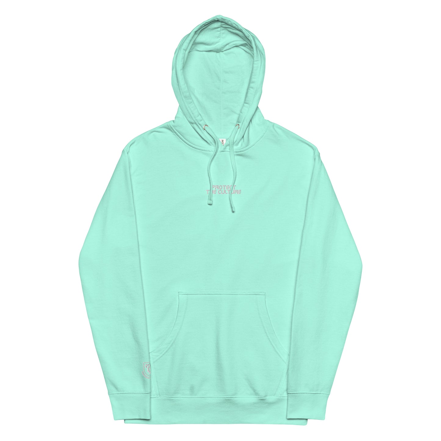 Minimalist Embroidered Unisex midweight hoodie