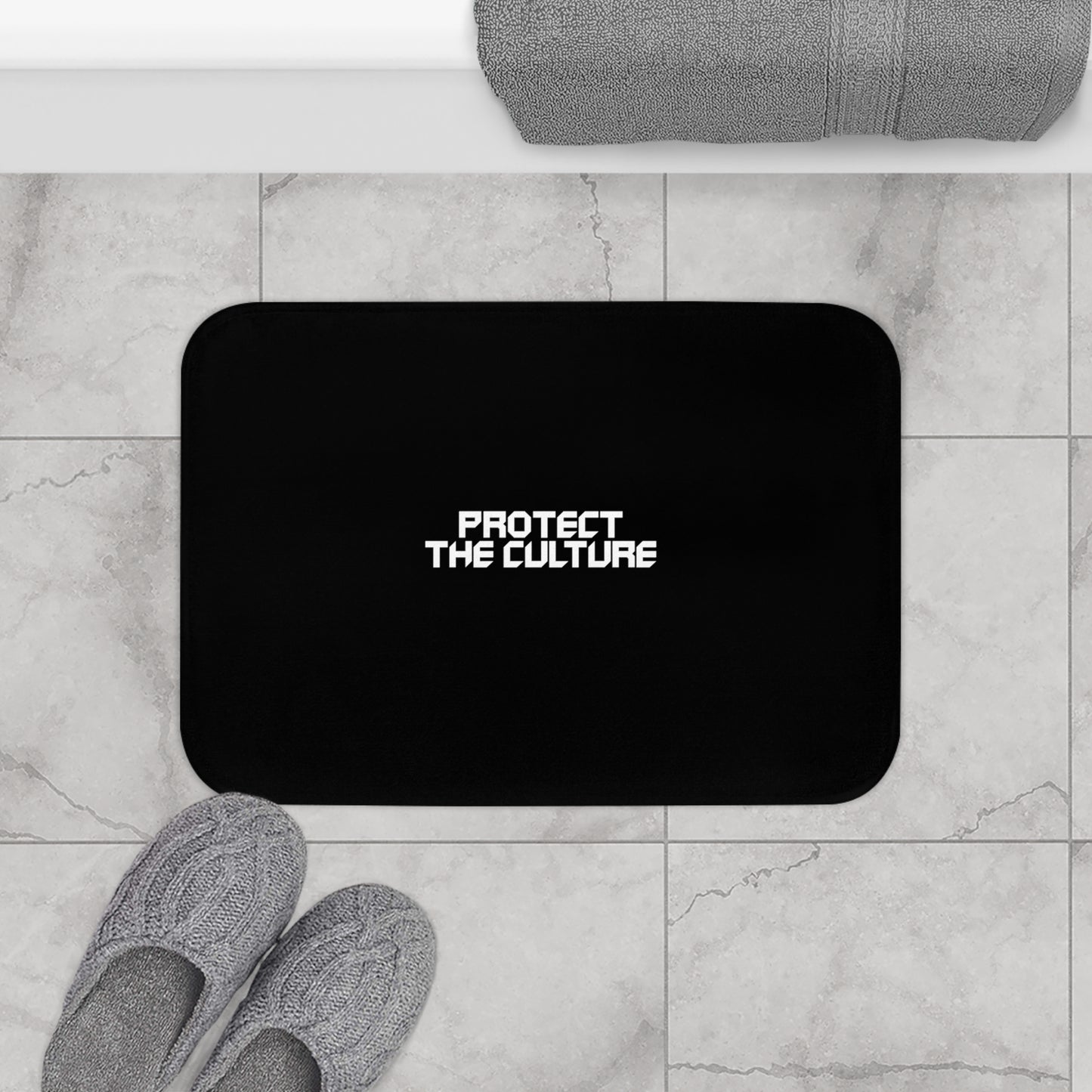 Protect The Culture Bath Mat