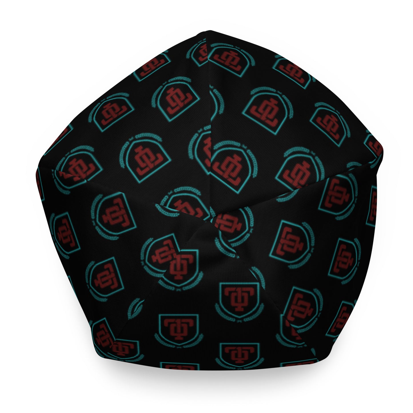 Old Money All-Over Print Beanie Black