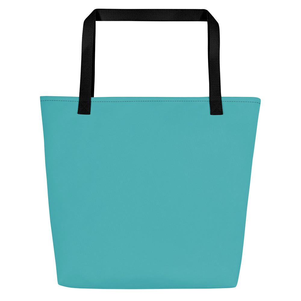 Minimalist All-Over Print Large Tote Bag