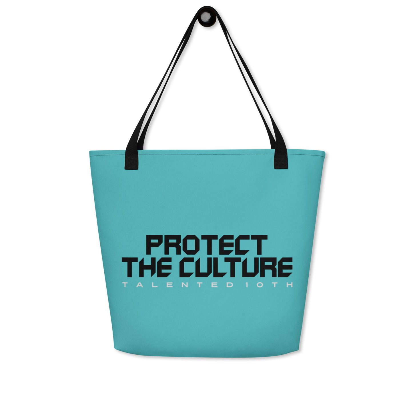 Minimalist All-Over Print Large Tote Bag