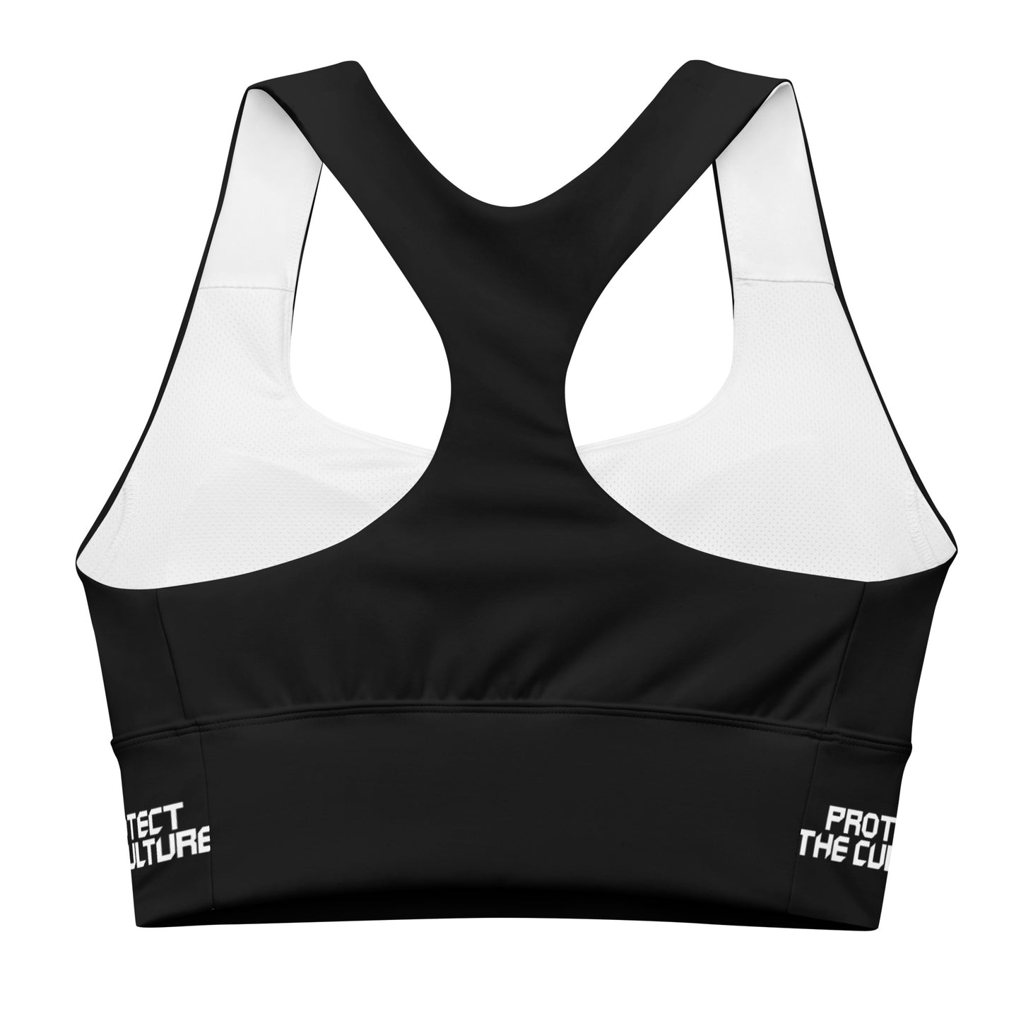 Longline sports bra