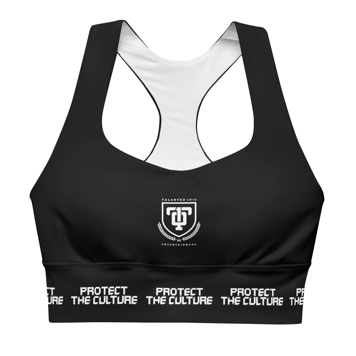 Longline sports bra