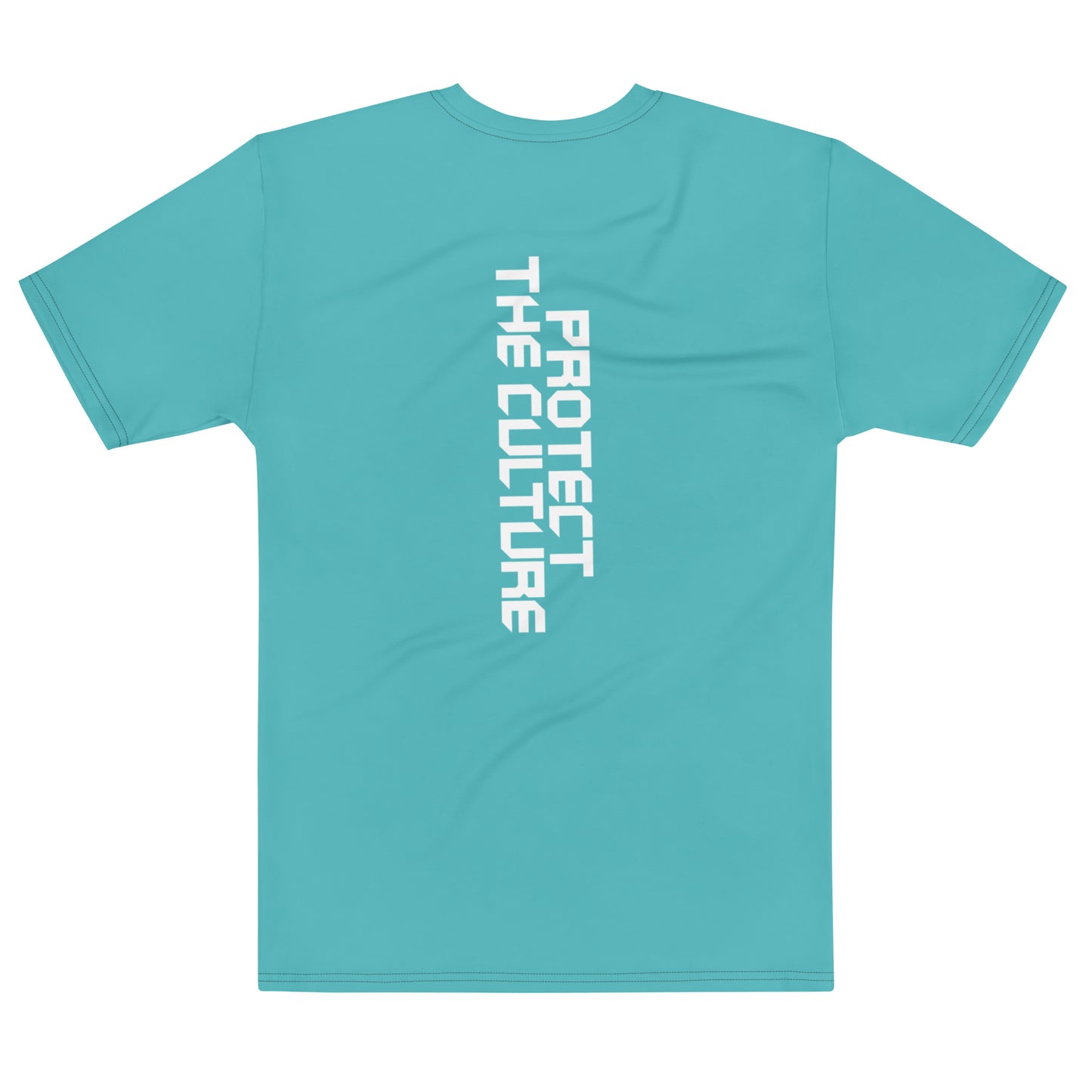 Minimalist Teal Men's t-shirt