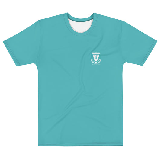 Minimalist Teal Men's t-shirt