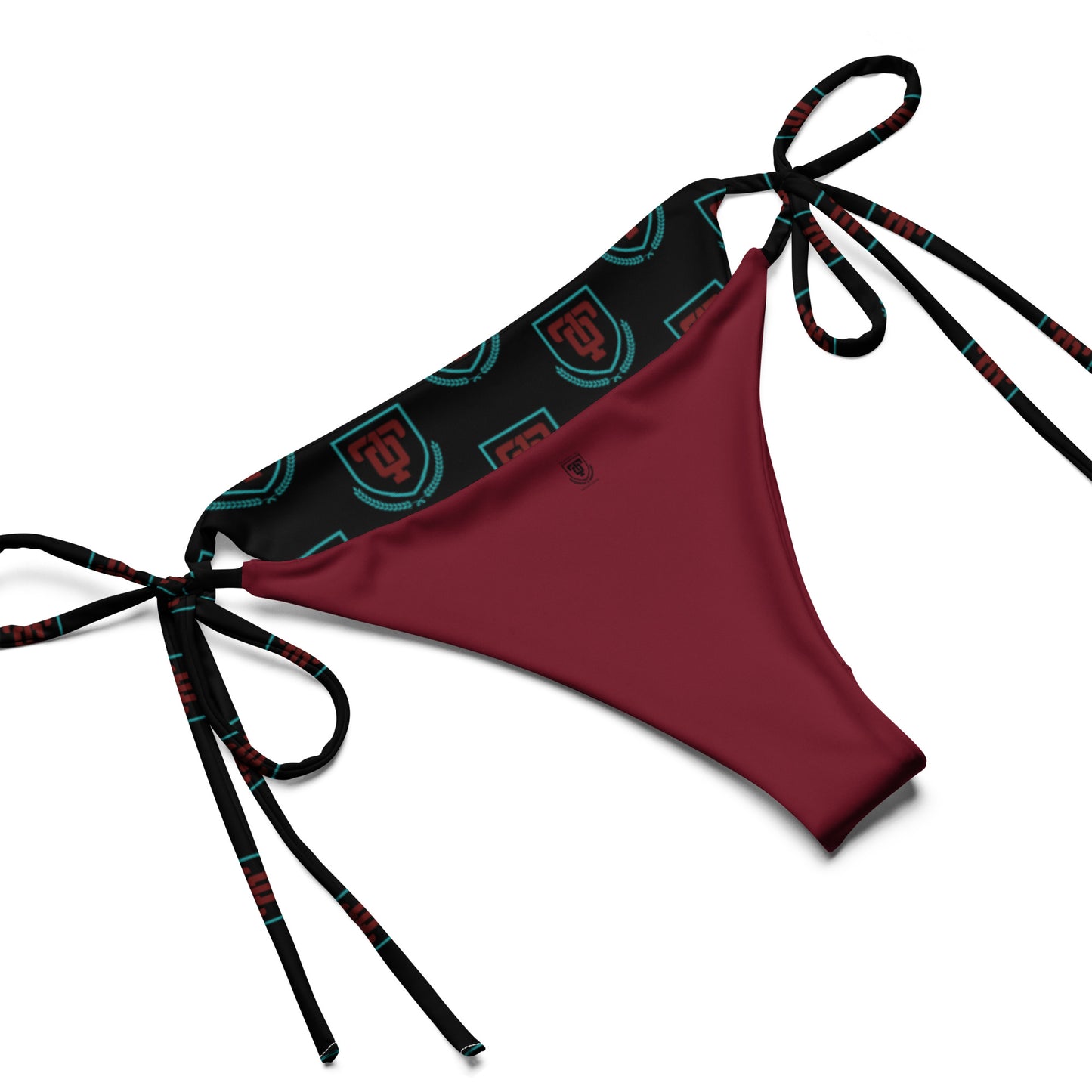 Old Money All-over print recycled string bikini