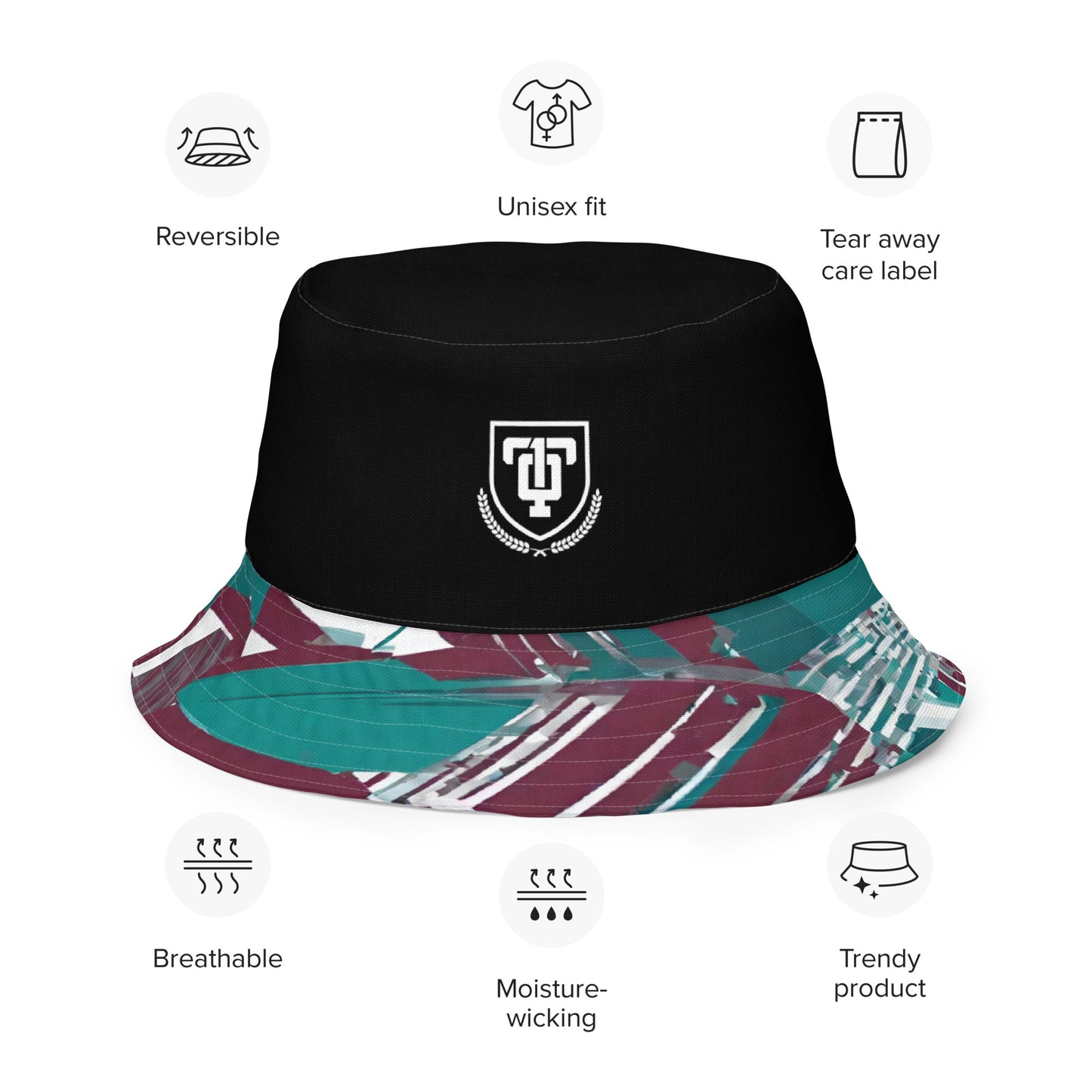 Reversible bucket hat