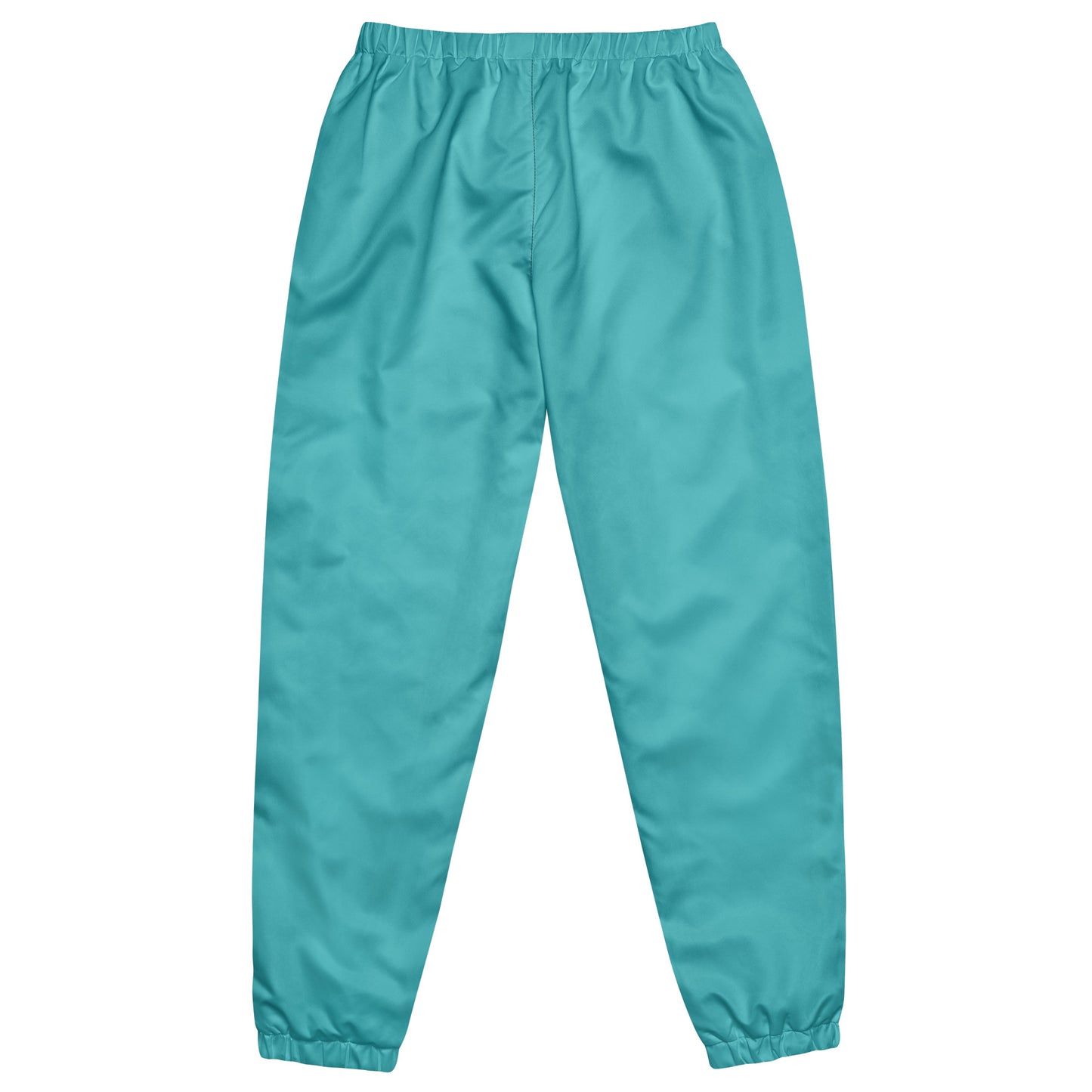 Minimalist Teal & White Unisex track pants