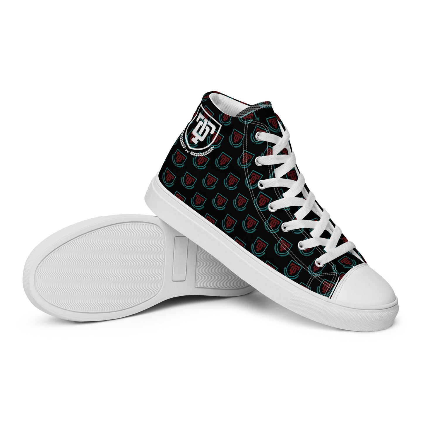 Old Money Men's high top canvas shoes