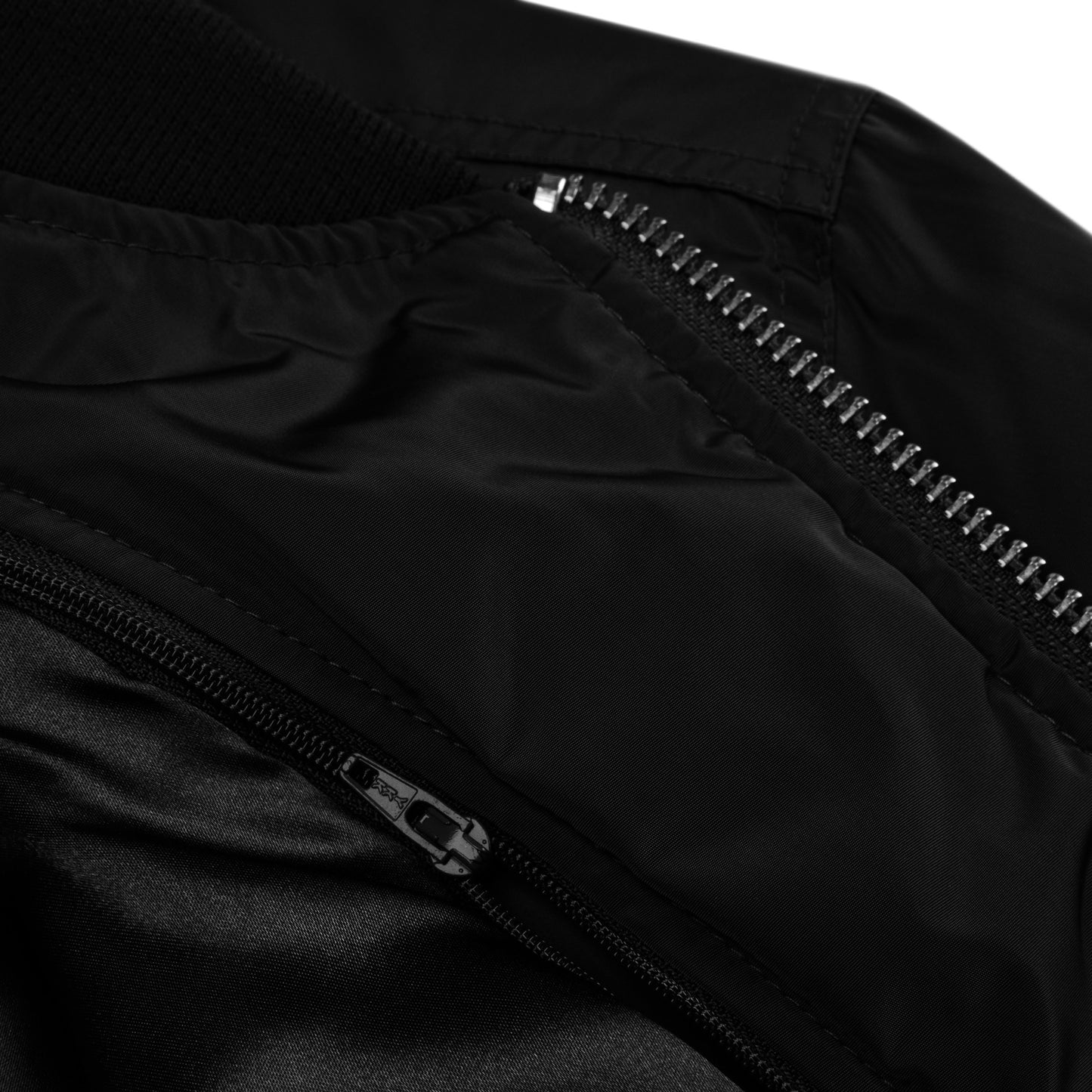 Minimalist Premium recycled bomber jacket