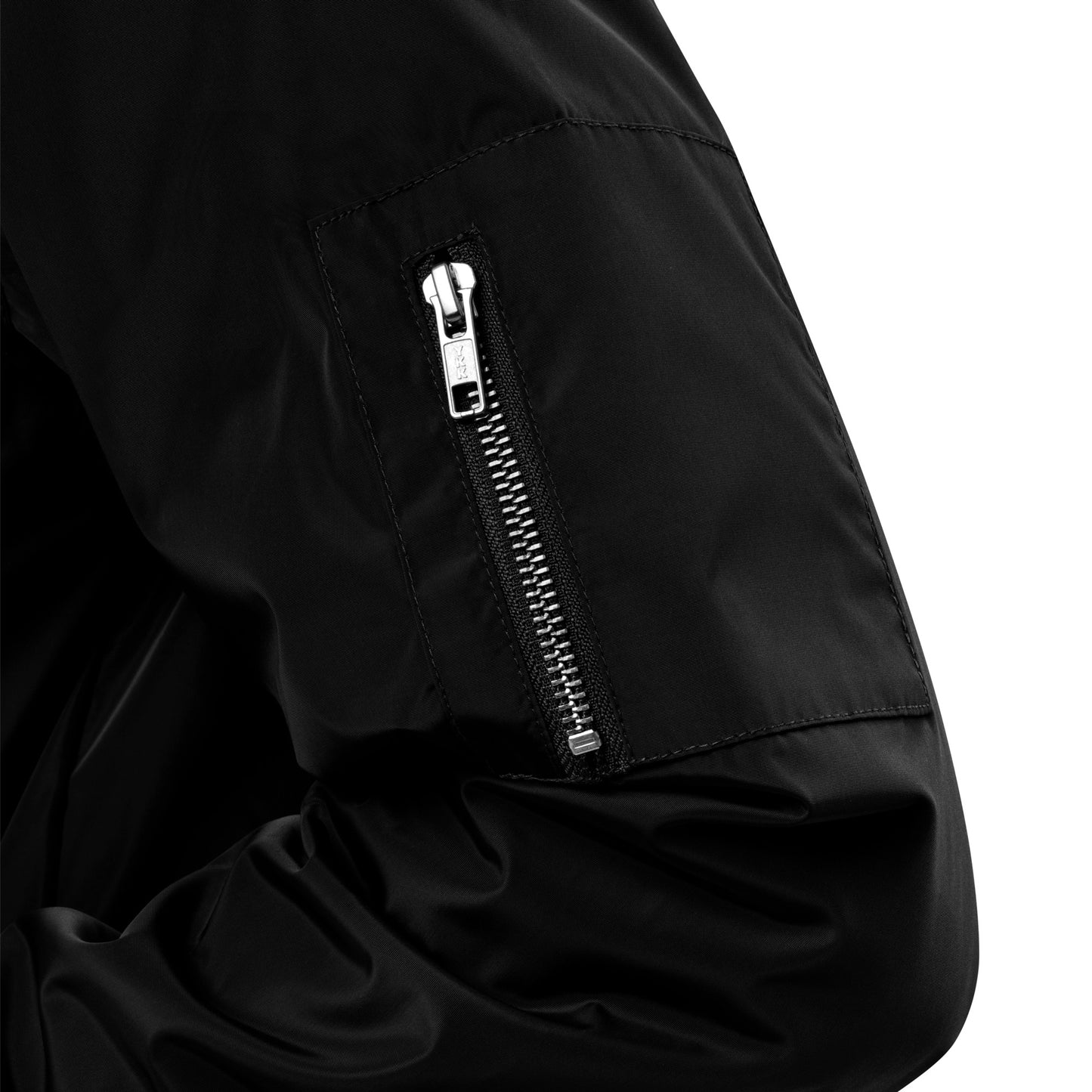 Minimalist Premium recycled bomber jacket