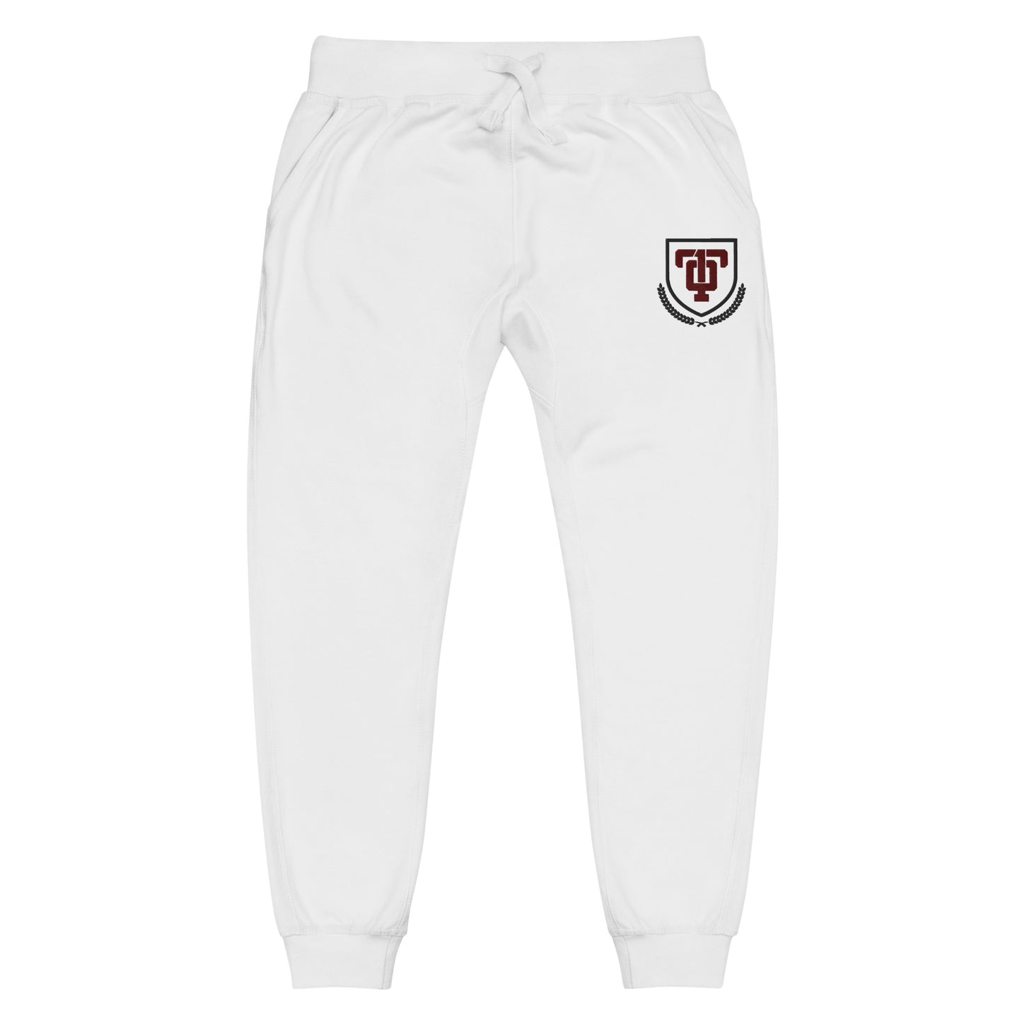 Minimalist  Embroidered Unisex fleece sweatpants