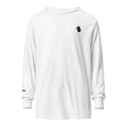 Hooded long-sleeve tee