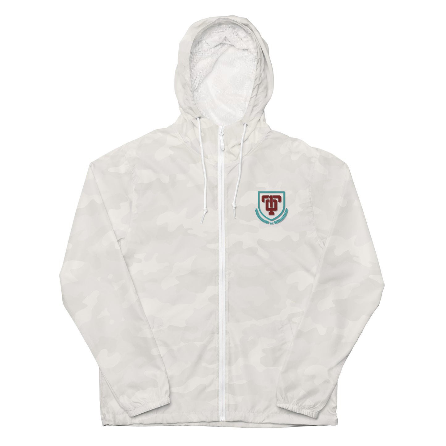 Unisex lightweight zip up windbreaker