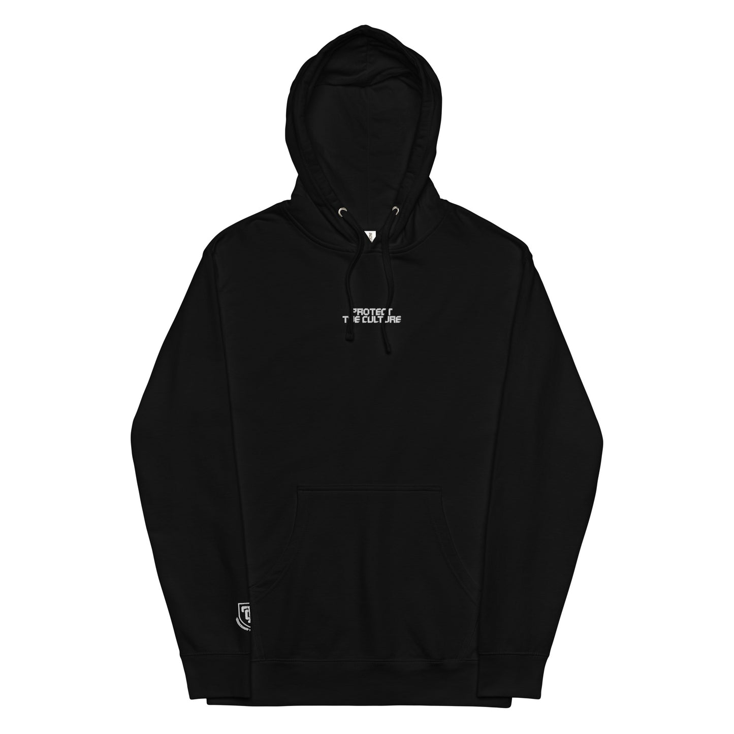 Minimalist Embroidered Unisex midweight hoodie