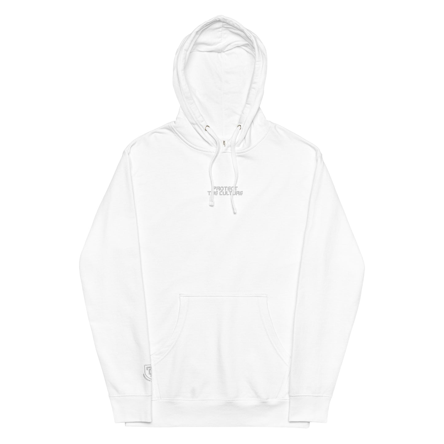 Minimalist Embroidered Unisex midweight hoodie