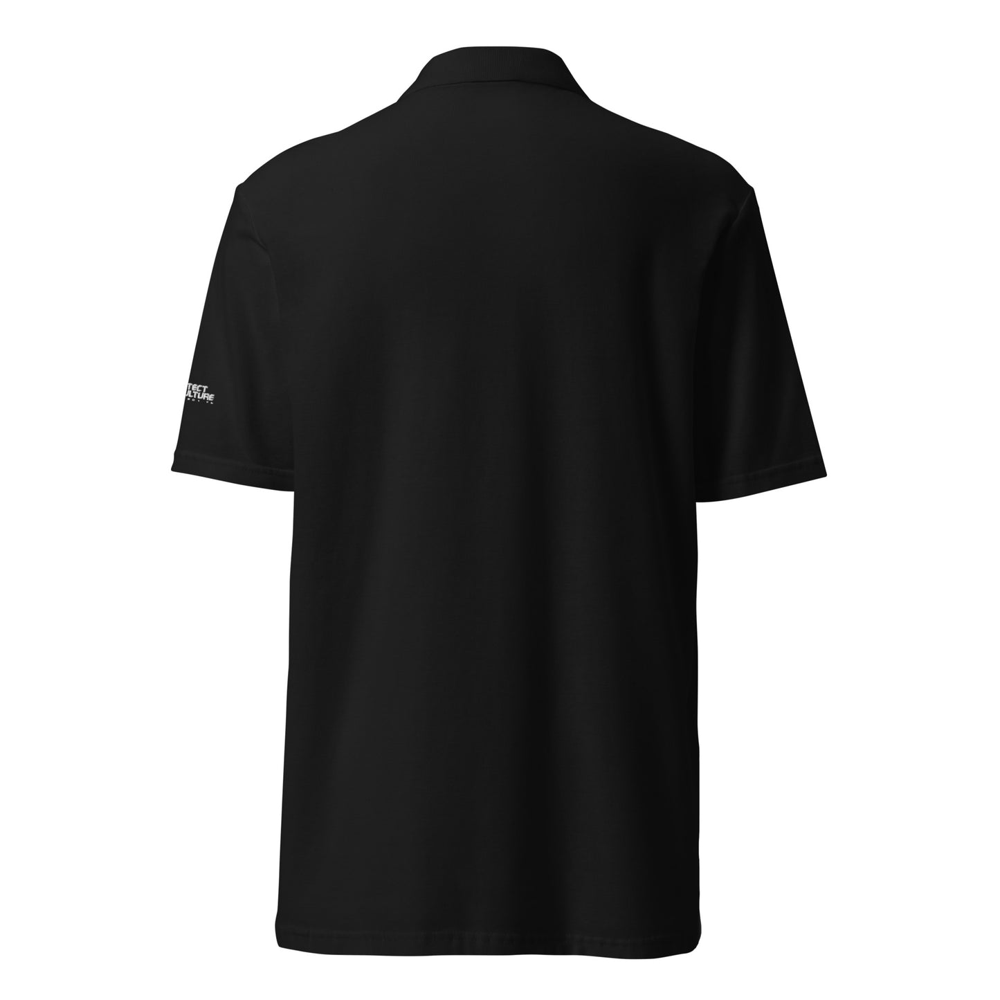 Minimalist Unisex pique polo shirt